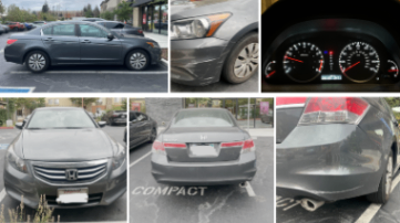 Honda Accord 56k miles, 2012, LX Sedan 3