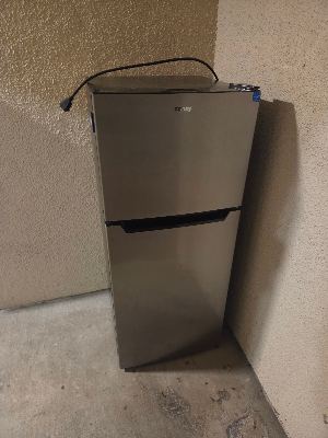 Danby Black Stainless Compact Refrigerator (Large Mini Fridge) 1