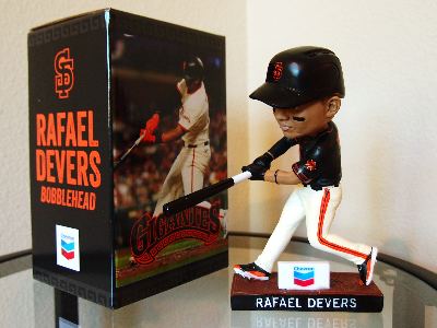 [Limited!] SF Giants Rafael Devers Bobblehead (Oracle Park – June 27, 2026) 1