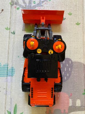 18 inch Remote Control Orange Bulldozer Toy 1