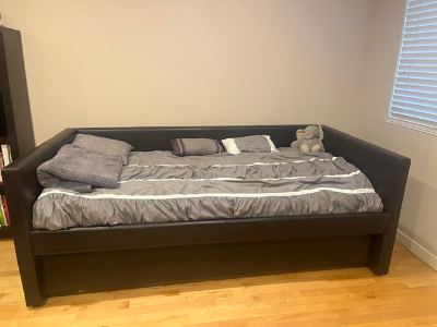 Dark Brown Daybed 1