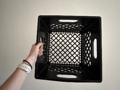 Bike bundle: helmet, rack, lights, basket 4