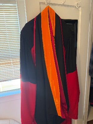 Stanford engineering PhD gown - L/XL 2