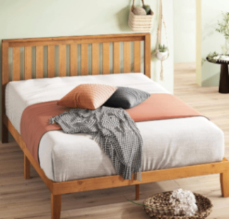 Full size bed frame + Mattress 1