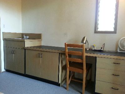Private studio suite with a sink 3