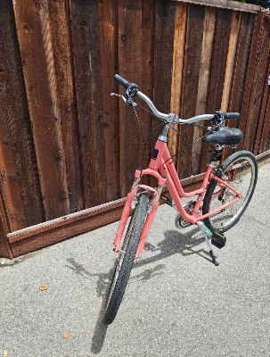 STOLEN BIKE: Pink IZip Step Thru 2