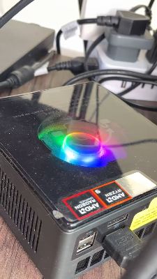 Mini PC, GMKtec Gaming PC, K11 AMD Ryzen 9 8945HS(8C/16T, Up to 5.2GHz), 32GB DDR5 RAM 1TB 2
