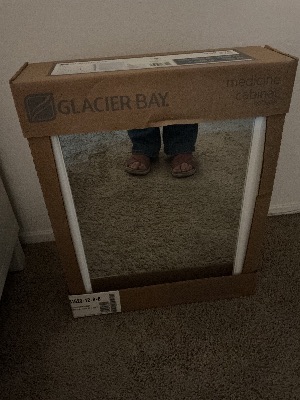 Glacier Bay Recessed or Surface-Mount Medicine Cabinet 2
