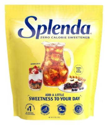 Splenda 3x big bags, unopened, good through 2028 1