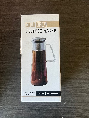 Cold brew coffee pitcher 1