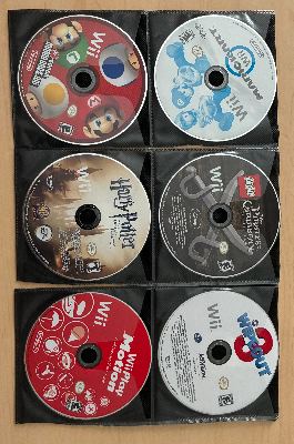 Wii console bundle with games 3