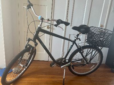 iZip Zest Bike 1-yr old (only used 1 school year) + Basket 1