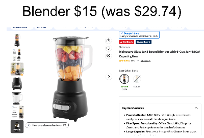 Blender $15 1