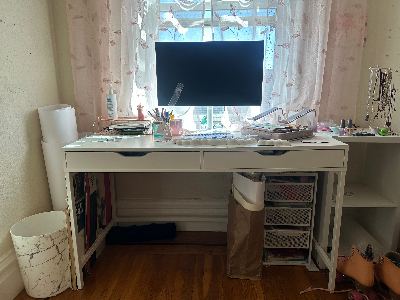 IKEA Alex desk, white 1