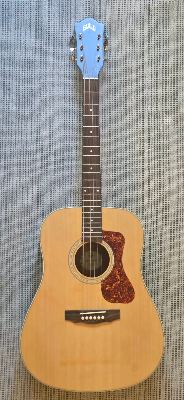 Guild D-240E Acoustic-Electric Guitar (near mint) + Gig Bag and Accessories 1