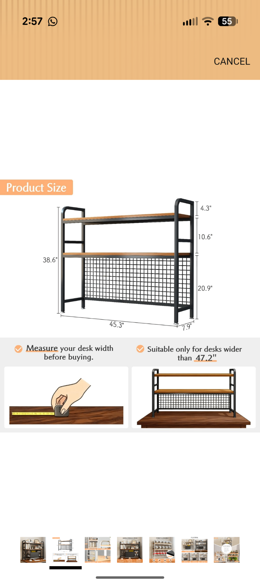 Desktop Organizer Shelves 4
