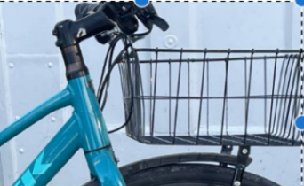 Metal Front Bike Basket 2
