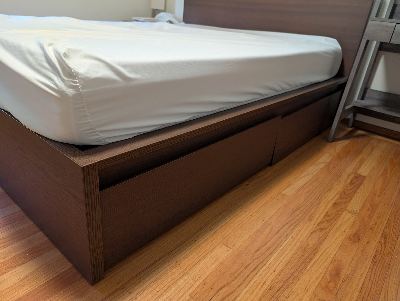 Full Ikea Queen Bedroom set (60% off) 4